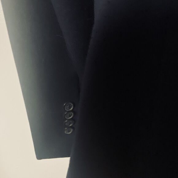 Brooks Brothers 346 Women's Black Career Work Classic Fit Wool Blazer Size 10 - Picture 7 of 11